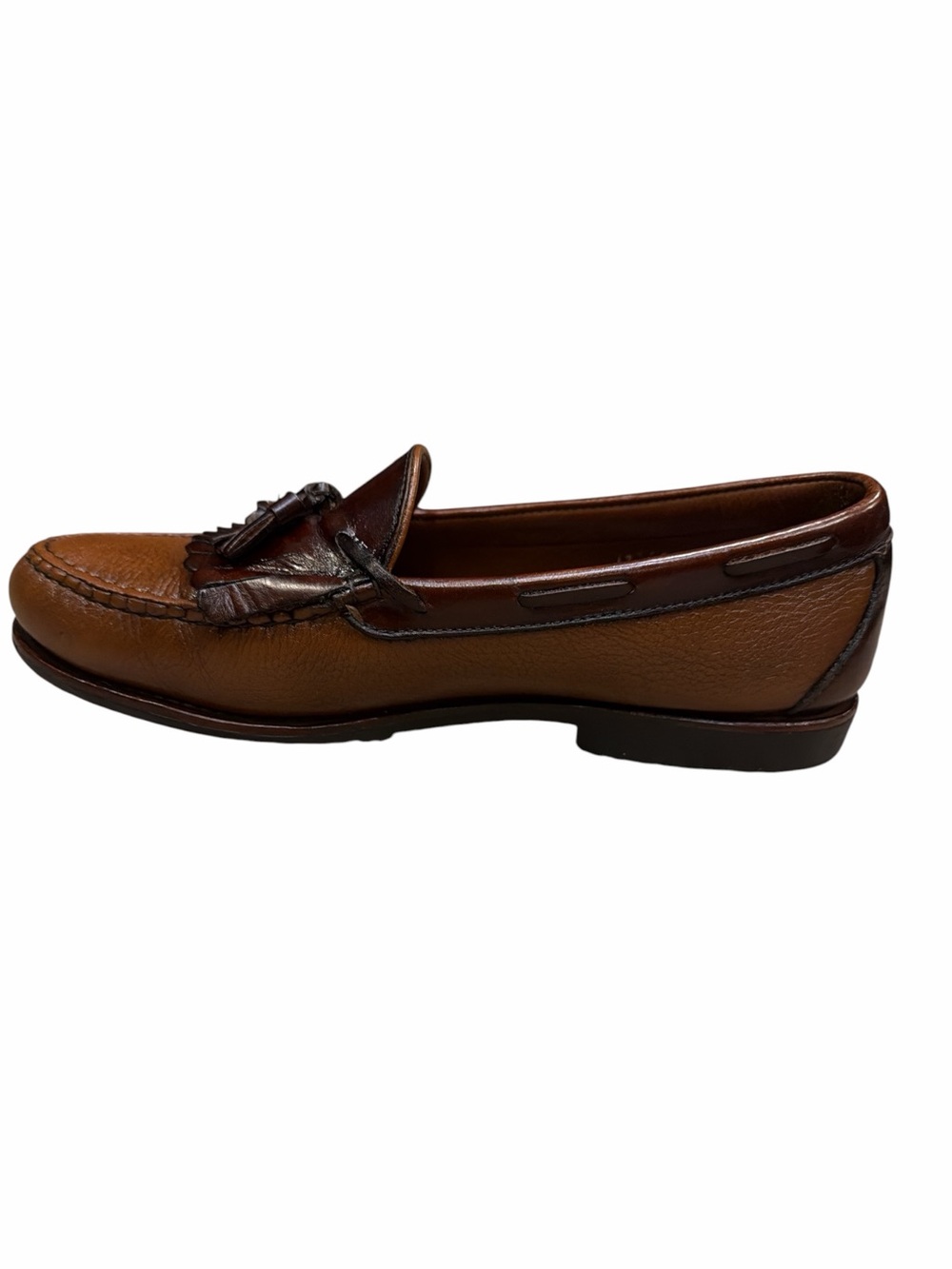 Allen Edmonds Nashua Tassel Loafer  Brown Leather Shoes Men 13D